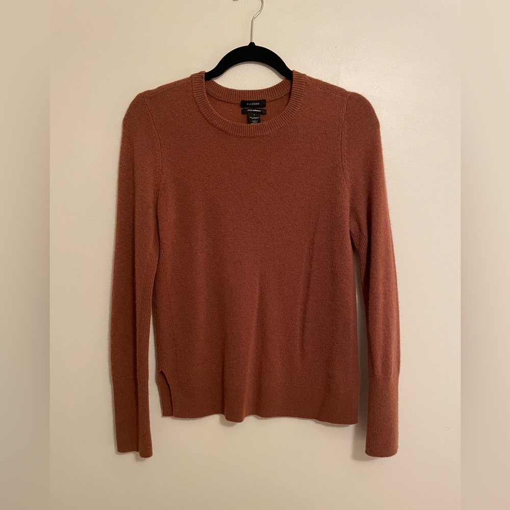 Halogen 100% Cashmere Sweater, Size M